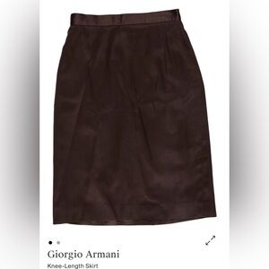 Elegant Brown Women's Skirt